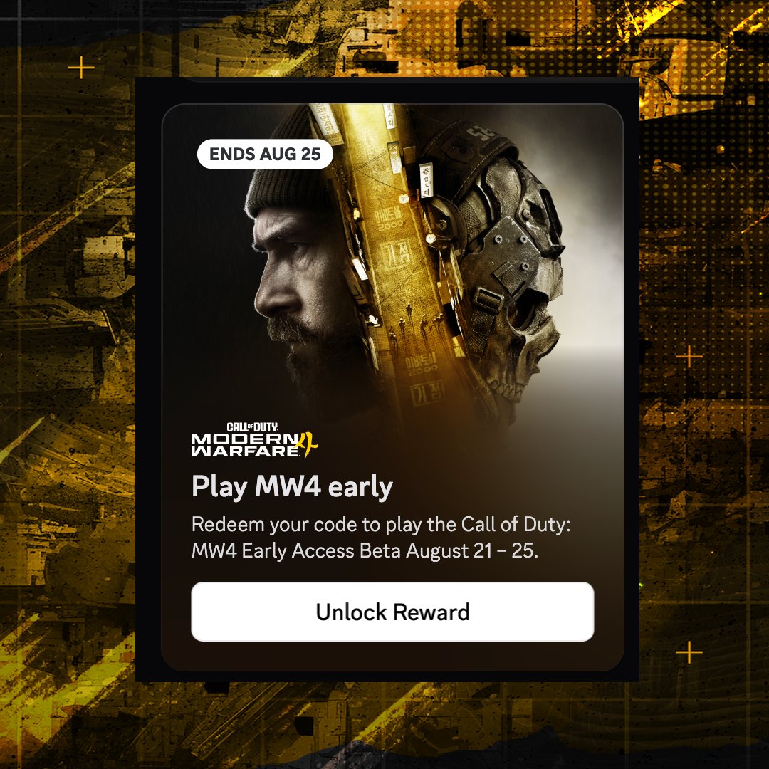 charlieINTEL's tweet photo. Discord Nitro subscribers can get a Call of Duty: Modern Warfare 4 Early Access Beta code 

Check the 'Nitro Home' tab on the Discord desktop app to see the MW4 Beta code reward https://t.co/tmDal3owB3
