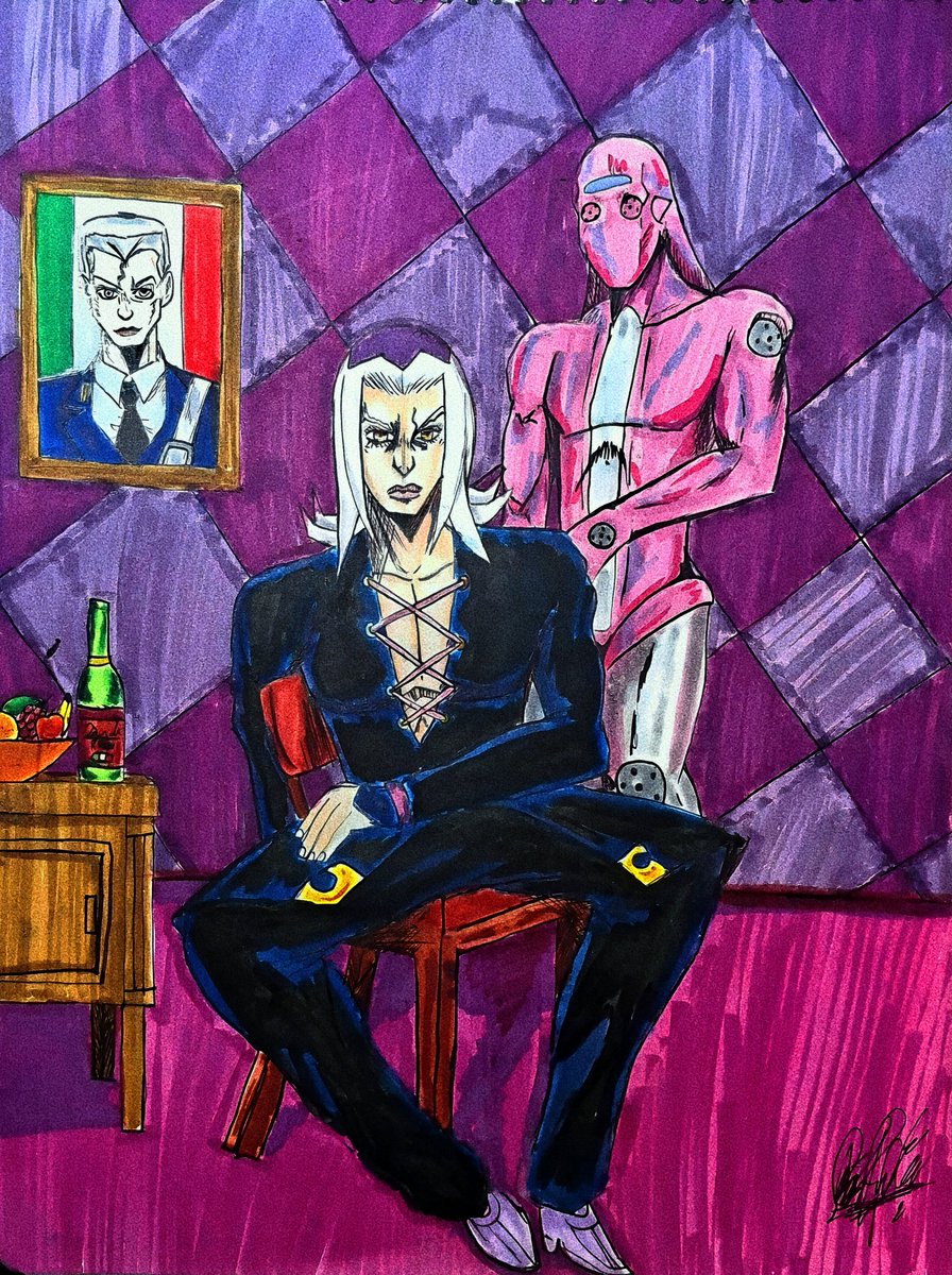 TheDoctorHDRetu's tweet photo. ⏱️cuadro del caído⏱️
Aún que Abbacchio tal vez no sea el mejor en el manga, en el anime su muerte si duele y mucho.

(Y perdón por la tardanza la uni sigue dando batalla). https://t.co/dKPYgFr8QP