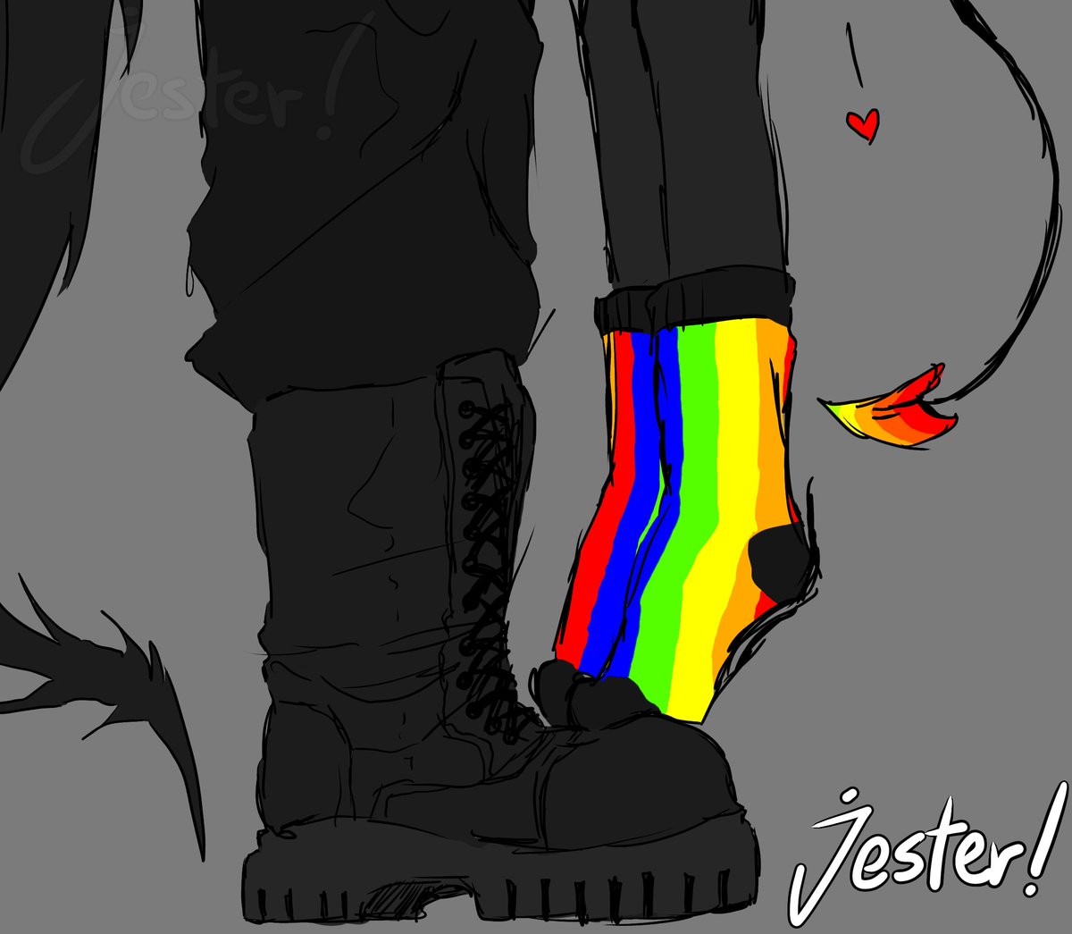 Jesterfunzies's tweet photo. Little cute ⏱️⚡️doodle! #bbtwt https://t.co/pz4prsQB8g