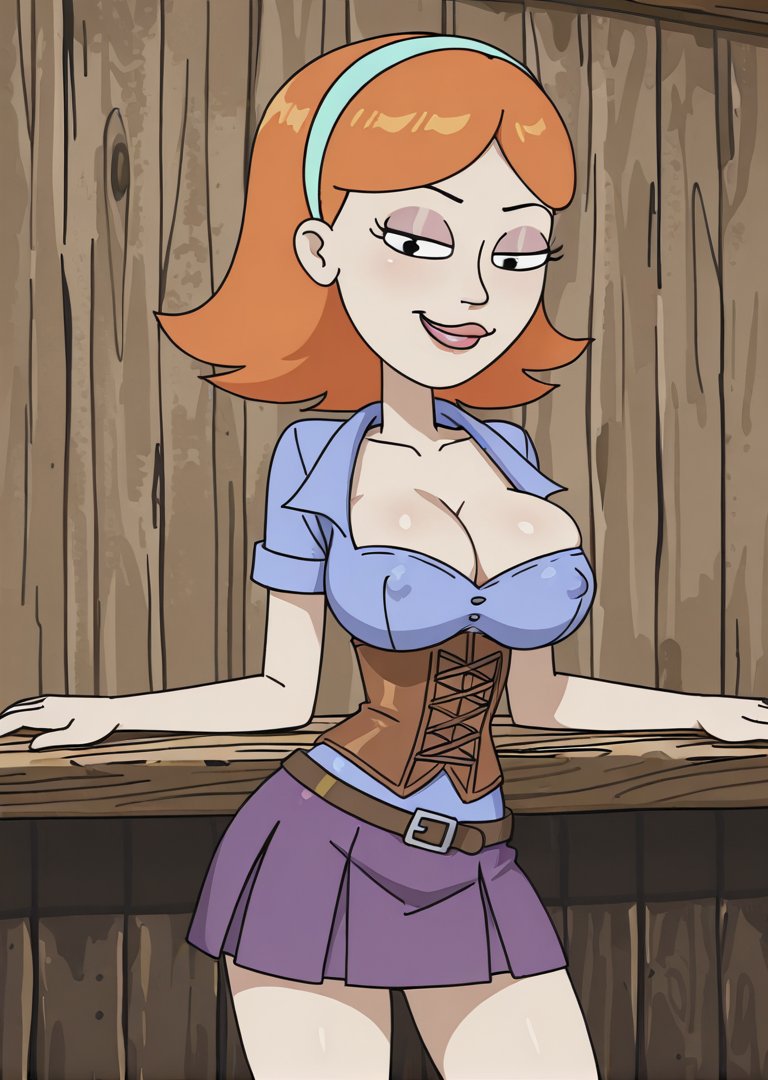 decastudioai's tweet photo. Jessica (Rick&amp;Morty) https://t.co/rBbXbbvnY3