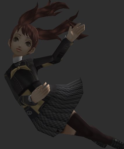 PERSONA4BNJ's tweet photo. Testing going on with 3d models….🥹

#persona4 https://t.co/JX0r4LagvW