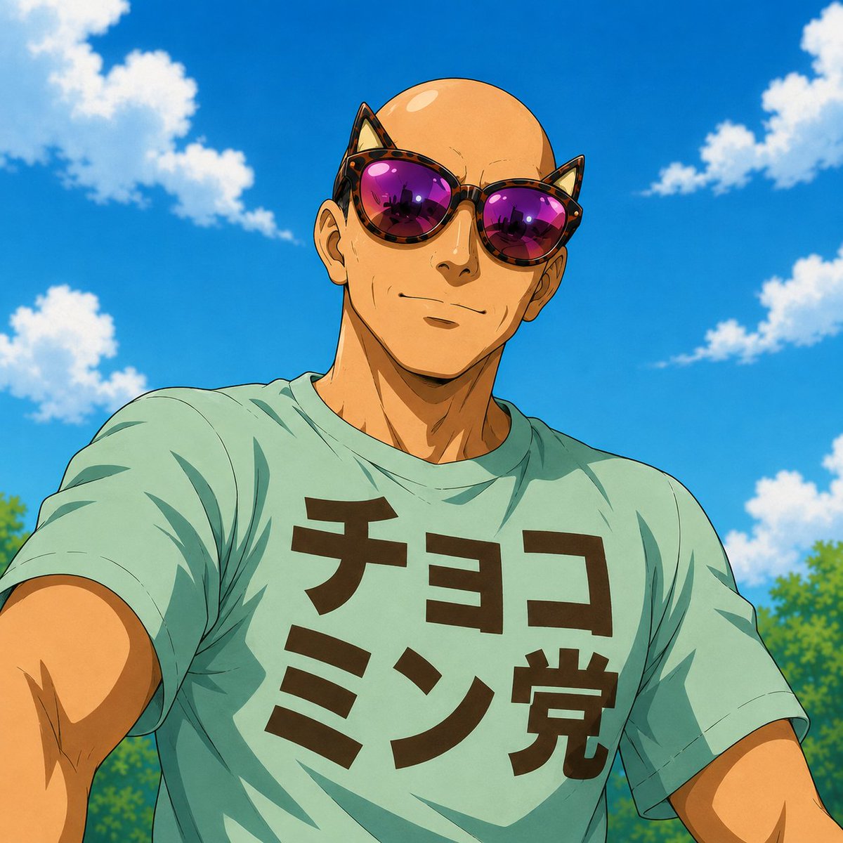 satoman36's tweet photo. アニメに特化した新たな生成AI AniFlowを手に入れて、チョコミン党の活動も幅が広がるかも🥰
さとまんから作ったオリジナルキャラクター、サットマンを動かしてみました🤭🎶
#チョコミン党 #チョミ活 #チョコミ庵 #AniFlow https://t.co/5NkeCZsZk3