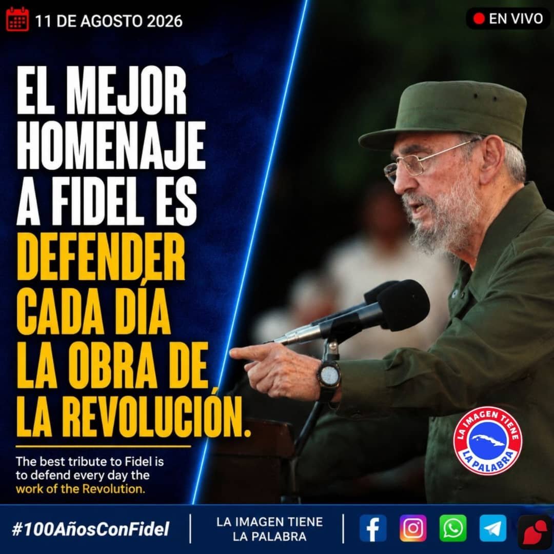 grupo_agroalim's tweet photo. #100AñosConFidel 
#AgroalimPorCuba 🇨🇺 https://t.co/0mUNy1Z7ip