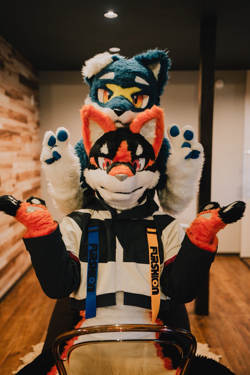 Akari_SW's tweet photo. ぐっどもーにん！
#FursuitEveryday
#灯せアカリ https://t.co/IVDj3LQcIo