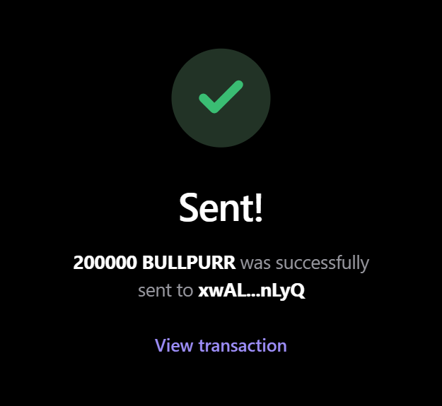 BULLPURR's tweet photo. Each wallet will receive 200,000 $BULLPURR🪂

Leave your $SOL address and repost ♻️

Like and repost the pinned tweet 📌

First 500 wallets ⬇️ #SolanaAirdrop https://t.co/XZQv3dKZ3g