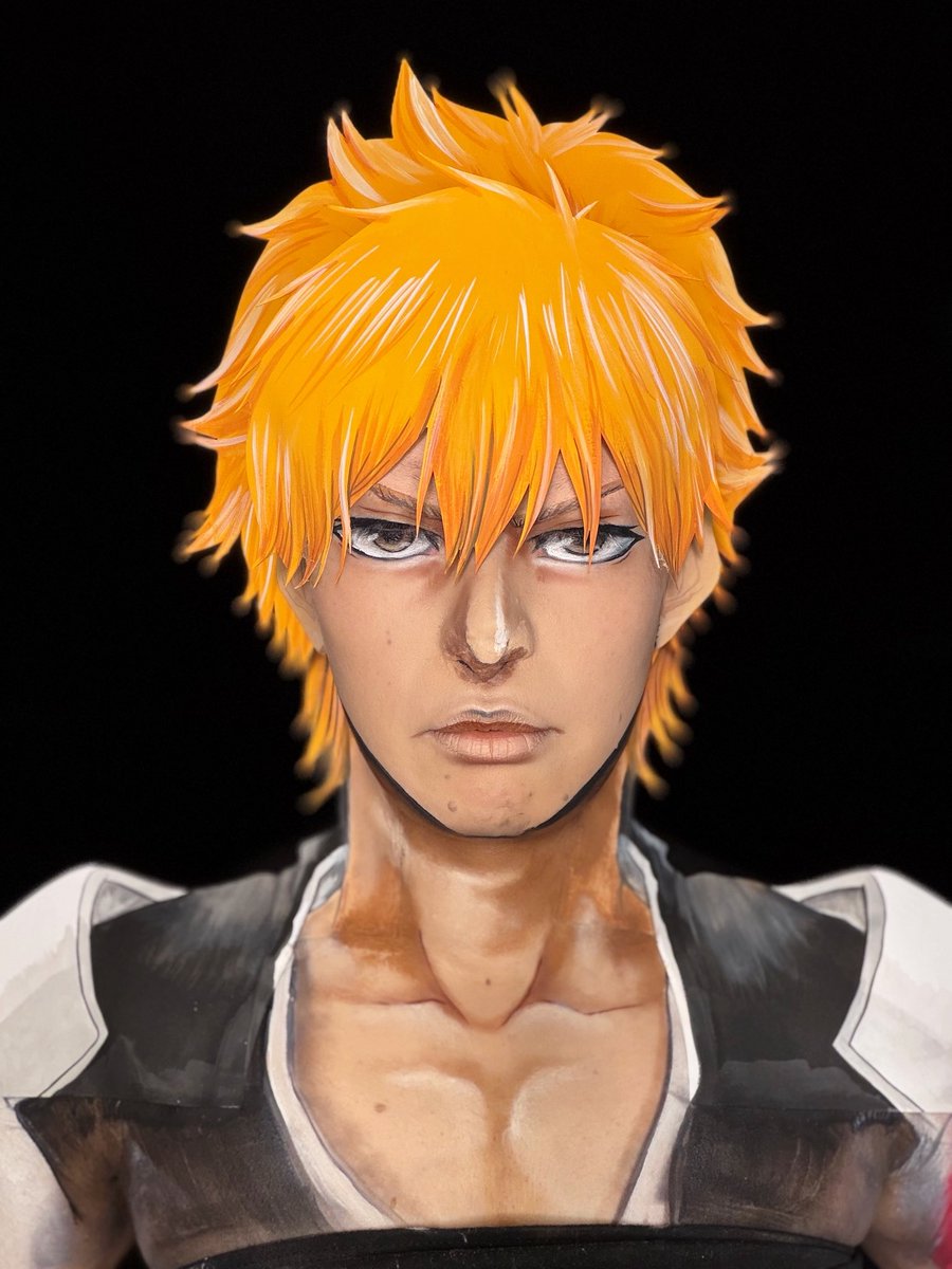helloartist2's tweet photo. 顔が小さいと言われようとなんと言われようと
これが私の一護だからいいの！
 #bleach https://t.co/fETSLUGJUu