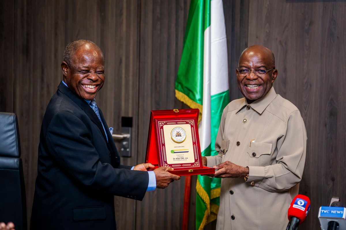 alexottiofr's tweet photo. Today, we received a delegation from the National Park Service (NPS), led by the Chairman of its Governing Board, Dr. Kingsley Ononogbu, alongside the Conservator-General, Dr. Ibrahim Goni, to discuss the proposed establishment of the first National Park in the South-East, to be sited in Abia State.

The initiative aligns perfectly with our ongoing efforts to trace and conserve Abia’s 19 forest reserves, 18 of which are available for consideration. Our vision is to ensure that each of our 17 Local Government Areas has at least one conservation area.  

I have directed the Honourable Commissioner for Environment, Mr. Philemon Ogbonna, to work closely with the National Park Service and environmental experts to identify a suitable location for the proposed park. A dedicated team will be constituted to drive the process, ensuring its successful establishment.

Nature is something we cannot do away with. Sometimes, when we think we have overcome nature through technology, nature will still rise. That is why conservation is very important.

Beyond protecting our natural heritage, the National Park will create opportunities for employment, investment, revenue generation, tourism, and enhanced security. It will also help address the long standing absence of a National Park in the South-East.

I thank the National Park Service for this important initiative and congratulate ACG. Ugochukwu Michael on his elevation to the rank of Assistant Conservator-General.

We are committed to initiatives that promote environmental sustainability, protect our natural heritage, and create lasting opportunities for the people of Abia and South-East in general.