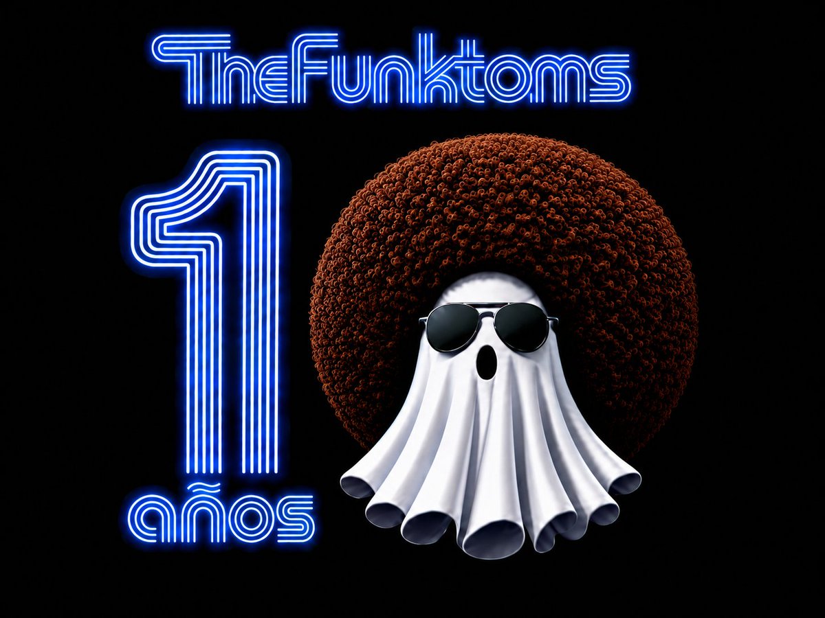 TheFunktoms's tweet photo. ¡ FuNkArrAs ! 

10 AÑOS YA desde que empezamos esta locura, de llevar la música negra bailable ahí donde se nos reclame. Nos negamos a dejar caer en el olvido los grandes hits del género.

Gracias por vuestro apoyo incondicional todos estos años y ¡ SEGUIMOS DISFRUTANDO JUNTOS ! https://t.co/hm7MQQI0CP