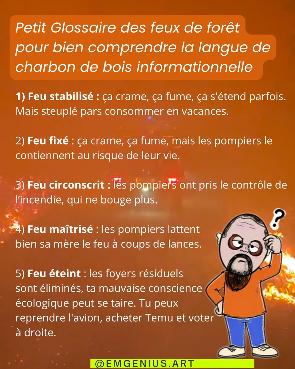 EMGenius's tweet photo. Glossaire des feux https://t.co/BlQ8Hg3HfO