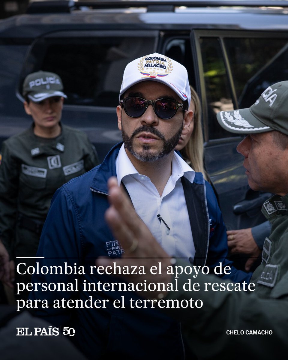 ElPaisAmericaCo's tweet photo. Los ofrecimientos de ayuda de otros países para atender la emergencia provocada por el devastador terremoto en Colombia se atascan justo cuando cada minuto cuenta. En medio de la confusión, el Gobierno de Abelardo de la Espriella ha optado por desatender esas ofertas o rechazar de plano el apoyo de personal en las tareas de rescate https://t.co/uqc3hMcTPl

🖋️ @Santorrado