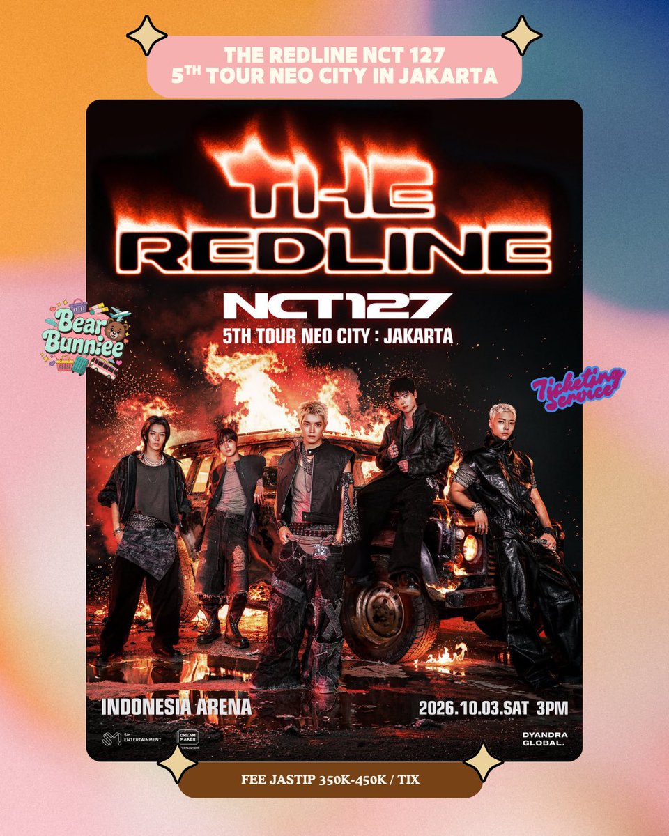 bearbunniee's tweet photo. Open Ticketing Service The Redline NCT 127 - 5th Tour Neo City in Jkt

⭐️range fee jastip Jakarta 350k - 450k/tix
⭐️DP 50% dari fee jasa diawal
✅trusted 10000000%
✅TnC di form

#nct127 #jasawartiket #jasawartiketkonser #jastiptiket #jasawartikettrusted jastip jaswar jasa titip https://t.co/2uLmzhlyhR