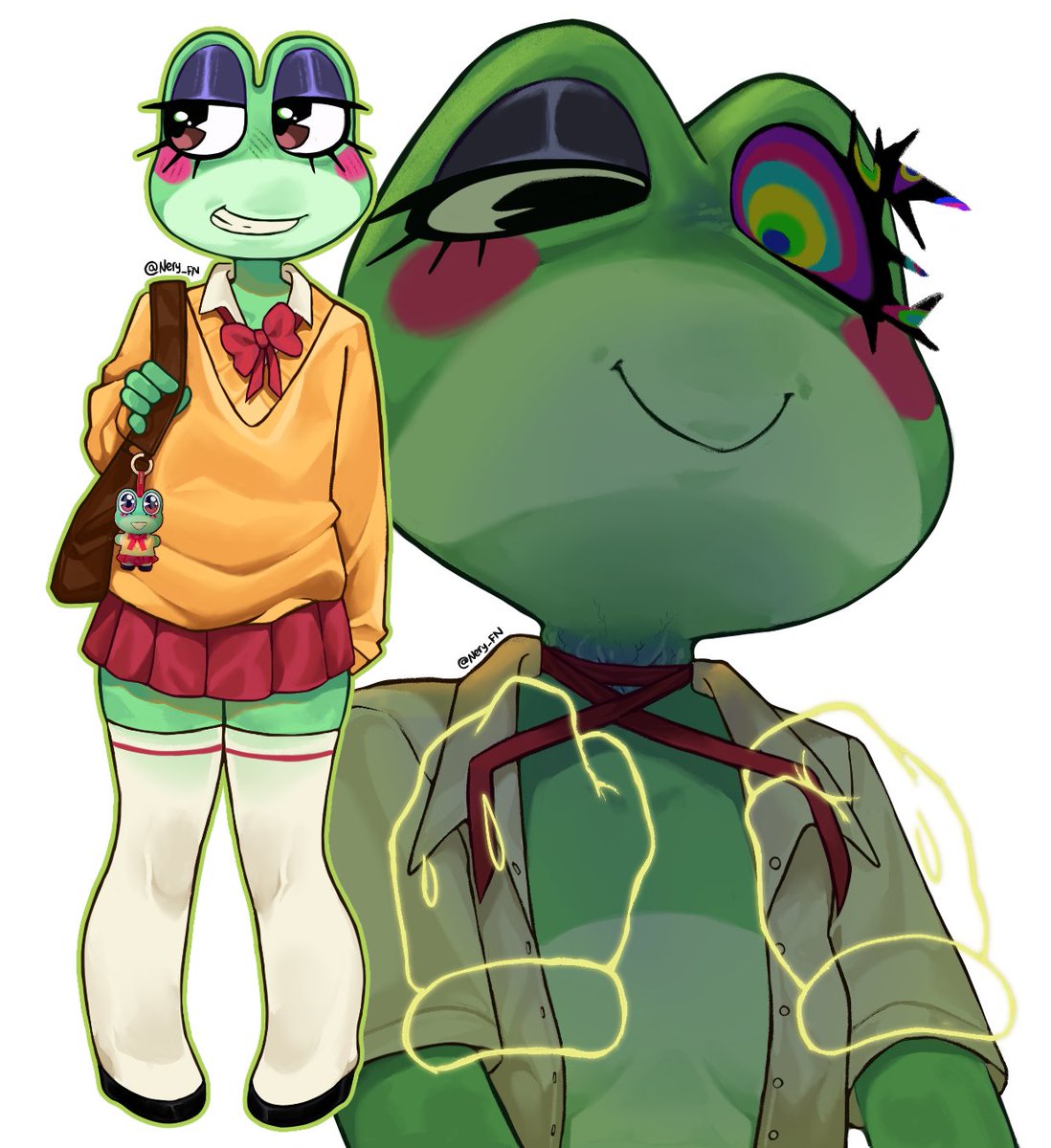 Nery_FN's tweet photo. 🐸🎀
#tadc #ribbit #tadcfanart https://t.co/jHukUNaGKX
