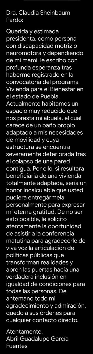 APRILEAMORS's tweet photo. @Claudiashein Querida y estimada
presidenta https://t.co/qpODoa1Rjg