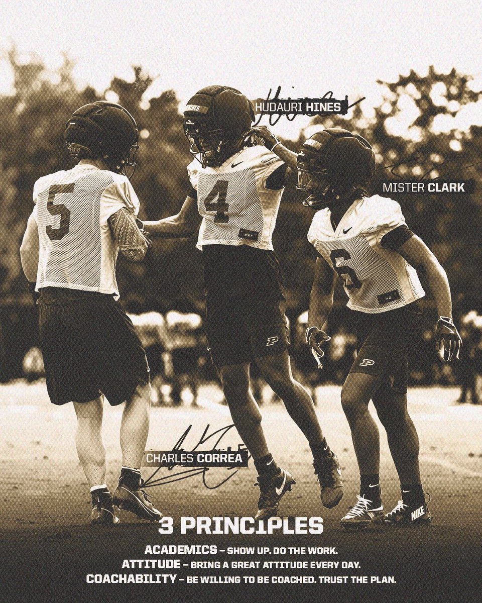 BoilerFootball's tweet photo. Team first. https://t.co/3V6HY9XL4K
