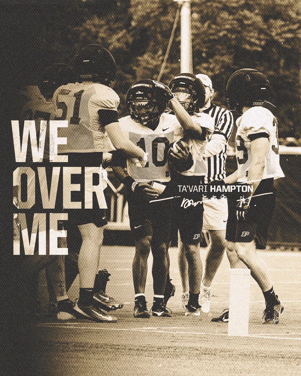 BoilerFootball's tweet photo. Team first. https://t.co/3V6HY9XL4K