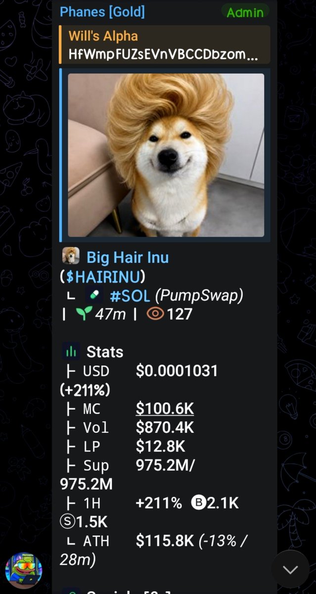 SherlockU77's tweet photo. $HAIRINU

HfWmpFUZsEVnVBCCDbzomfwAneG4xkjVBBPA483Rpump https://t.co/2pqa1tt2SD
