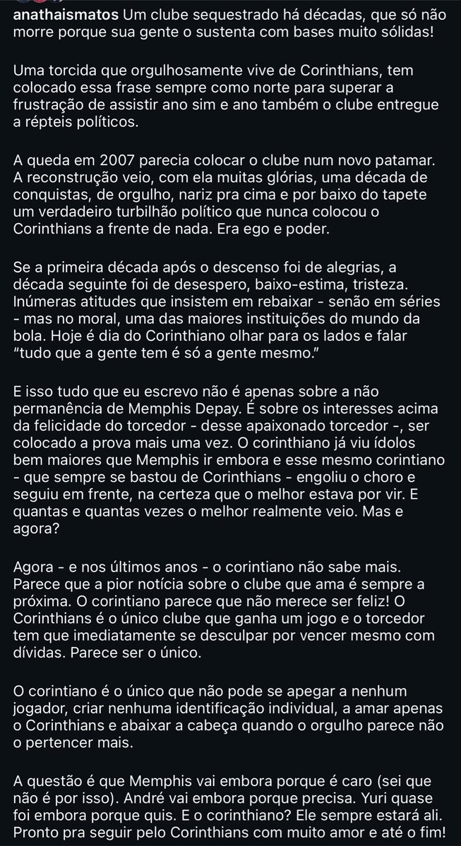 semacias_'s tweet photo. ana thais mattos. sempre ela. sempre coerente. https://t.co/1zZqrVsIAi
