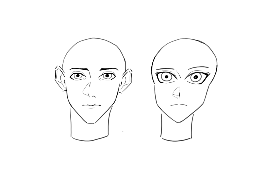 IamFlass's tweet photo. Day 18
I tried a diferent way of drawing faces, also, they are bald.
#art #sketch https://t.co/0jrZgKXJSR