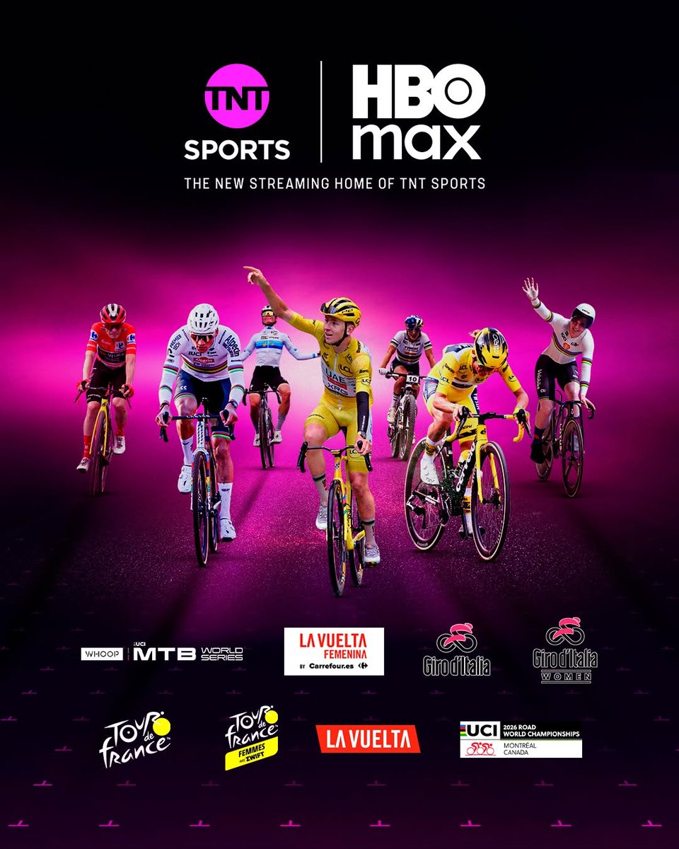 migatomamax5e7's tweet photo. 🔊 Stream cycling with TNT Sports on HBO Max

To continue watching Volta a Catalunya, Ronde van Brugge, the Spring Classics and beyond, please authenticate your account on HBO Max! 🚴‍♀️ https://t.co/suO3tdrdqP