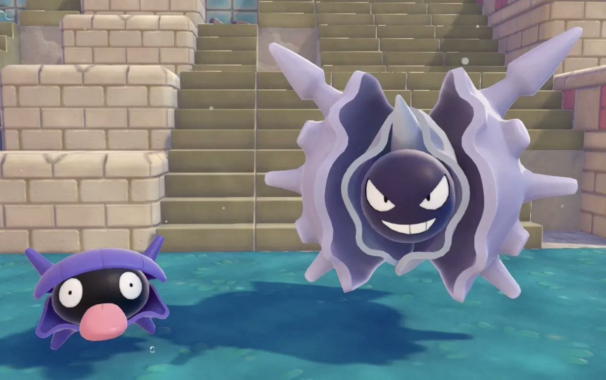 Jester_Pyro_Bun's tweet photo. Shellder & Cloyster in Pokopia :3
#Pokemon #PokemonPokopia #Pokopia #Shellder #Cloyster https://t.co/9FDzVDf7RM
