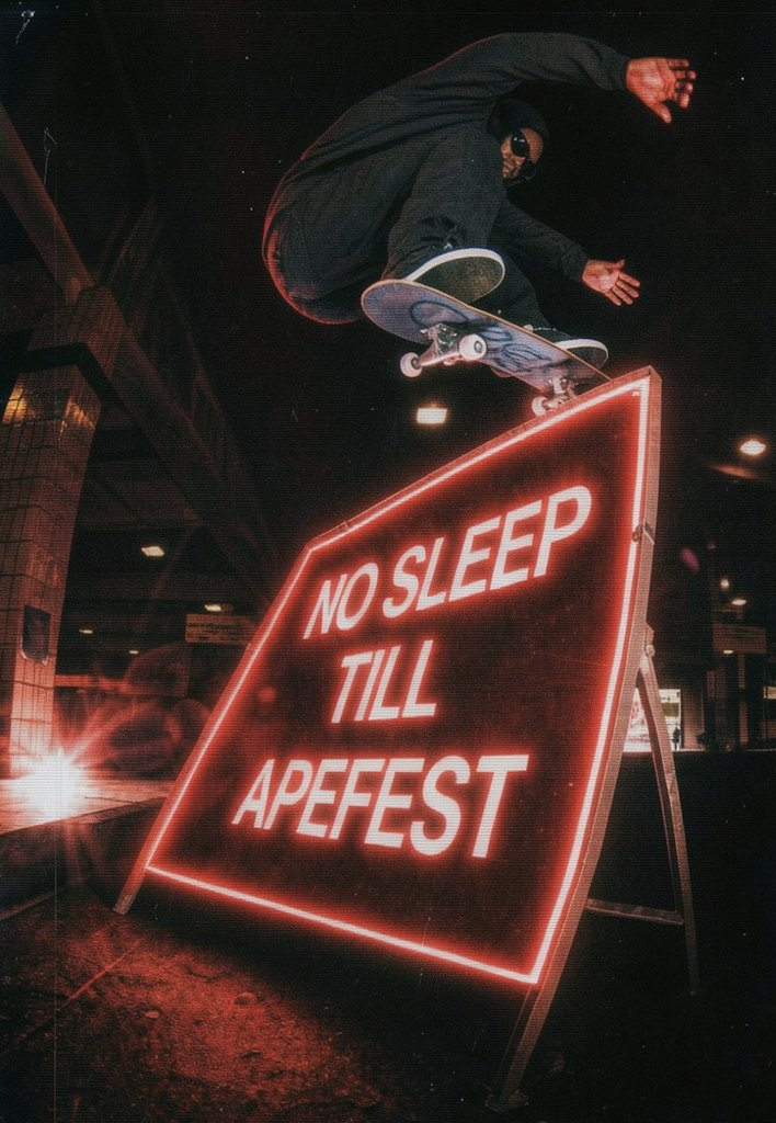 BoredApeYC's tweet photo. No sleep till apefest https://t.co/GJRDm3HVyv