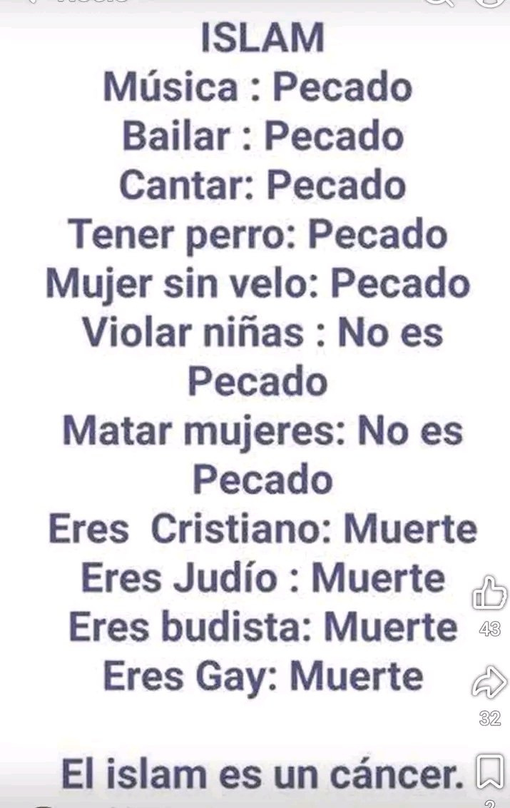 AbelardoPe1573's tweet photo. Ésto es el Islam 💀☠️ https://t.co/hOfOmVuH6D