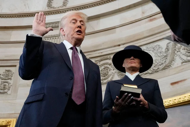 VladTheInflator's tweet photo. Trump is a Jewish member of Chabad Lubavitch which is why he purposefully didn't place his hand on the bible during his second swearing in.

Chabad-Lubavitch is a Hasidic Orthodox Jewish movement.

Multiple visits to the Ohel (gravesite of the late Lubavitcher Rebbe, Rabbi Menachem Mendel Schneerson) in Queens, New York, including a prominent one on October 7, 2024, where he wore a yarmulke and prayed.

Hosting Chabad rabbis at the White House, issuing proclamations for “Education and Sharing Day, USA” in honor of the Rebbe (a tradition continued by multiple presidents), and meetings tied to Jewish holidays or antisemitism efforts.

Family connections: His daughter Ivanka converted to Orthodoxy and married Jared Kushner (who has longstanding Chabad ties); both have visited the Ohel. The Trump and Kushner family foundations made past donations to Chabad institutions.

Strong support among many Orthodox/Haredi voters and shared priorities on Israel, religious liberty, and related issues. Some of his appointees and advisers have Chabad or broader Orthodox backgrounds.