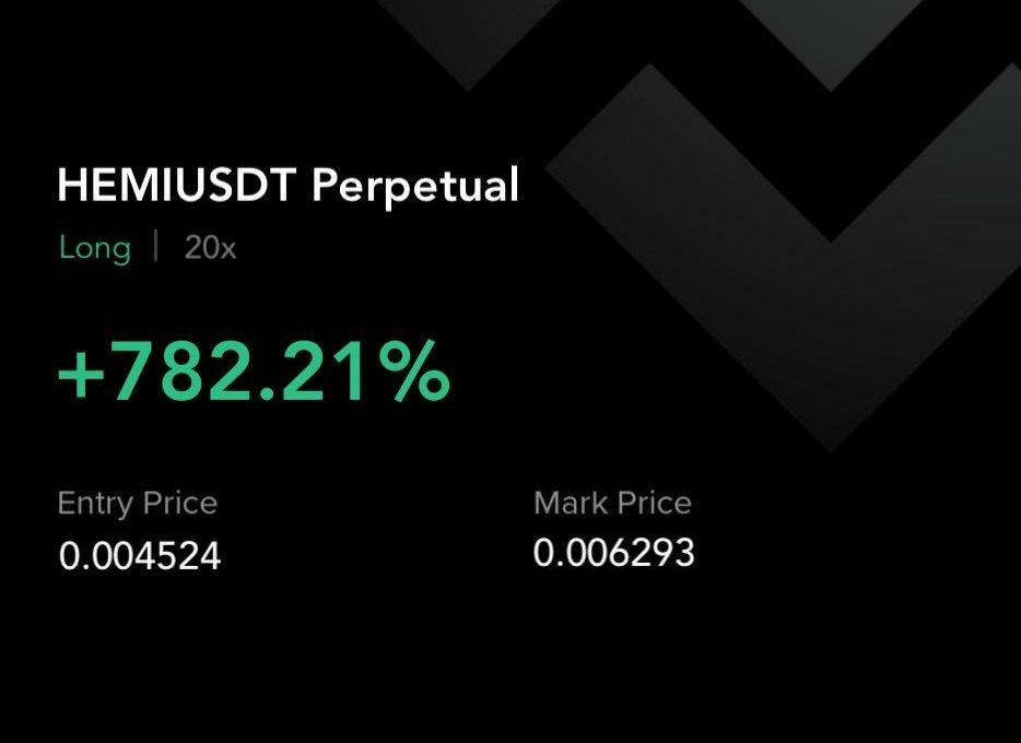 0xPella's tweet photo. #HEMI/USDT 💥💥

Profit: +782.21%🤑 https://t.co/1koCXOUHiE