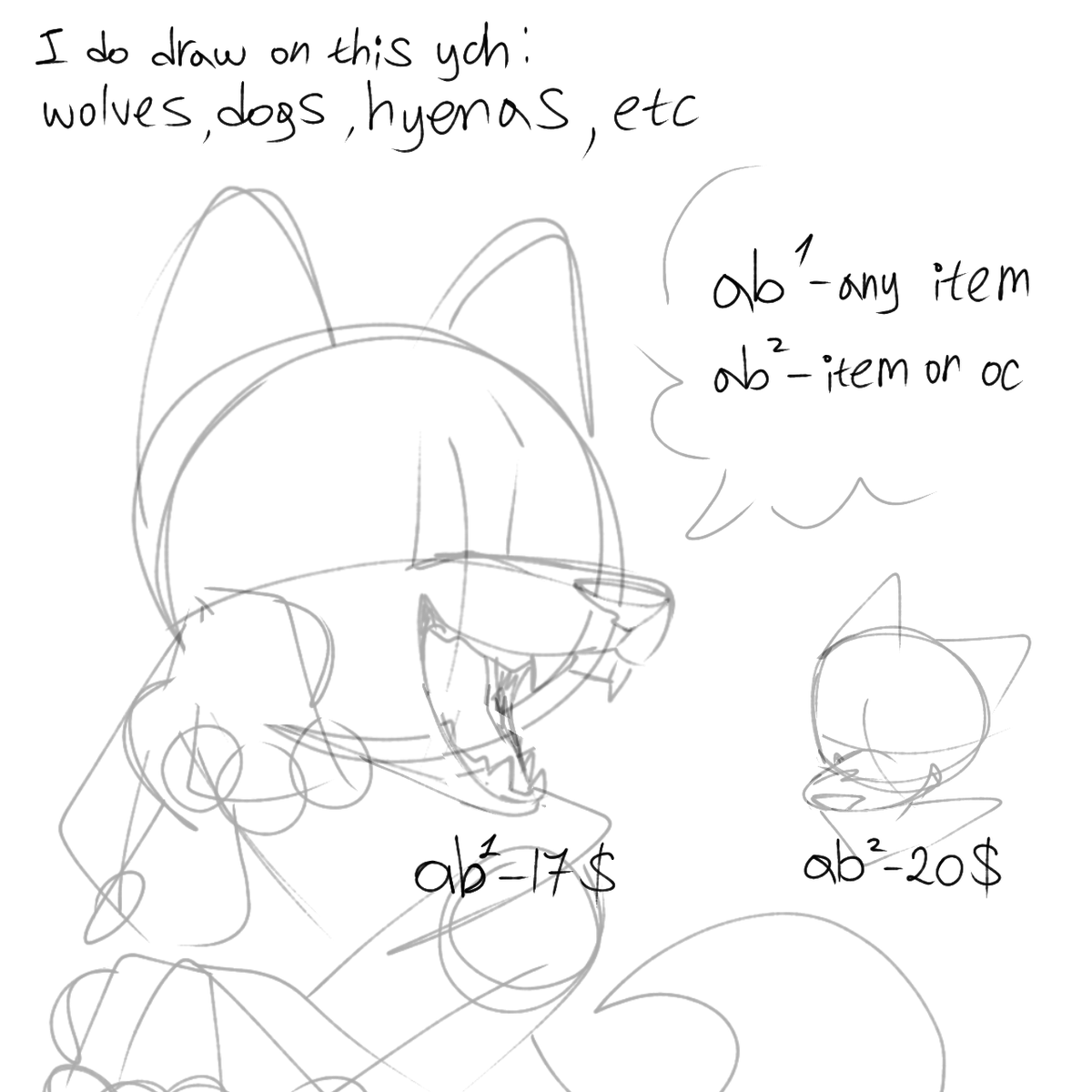 martynSeed's tweet photo. ych ! payment via donation alerts. [ or any rush bank if here happen to be russies ].I start drawing only after payment
i don't change mouth on main half. but I do change arms and ears, add hair and accessories. dm me to buy!
2/2 open

#ych #open #commission #art #furry #artwork https://t.co/jLsgfv8IXZ