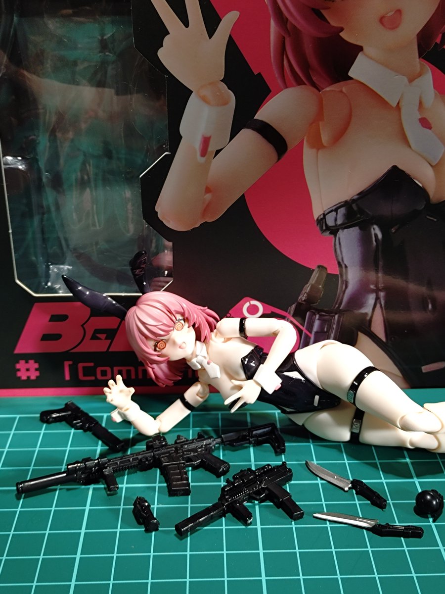 kishin153176's tweet photo. 昨日届きました👯♀️
#CommandoBELKA
#ベルカ #belka
#武装バニー
#BunnyRapidActionSquad
#溯行sushing
色白ムチムチでめんこいわぁ~💕 https://t.co/Yn1Mi088Ha