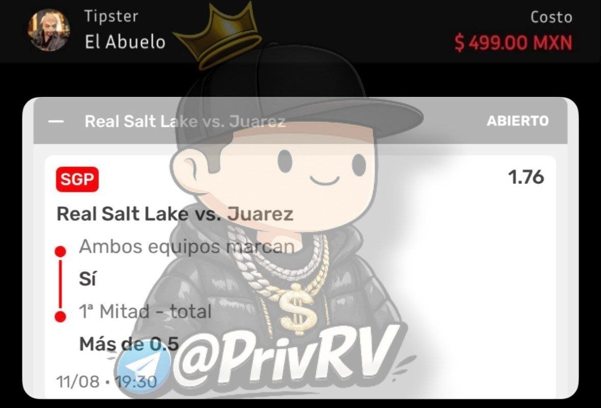 LosReyesPiicks's tweet photo. El Abuelo.👑
Sígueme para más picks gratis.💯 https://t.co/Oxbhk3ZRkS