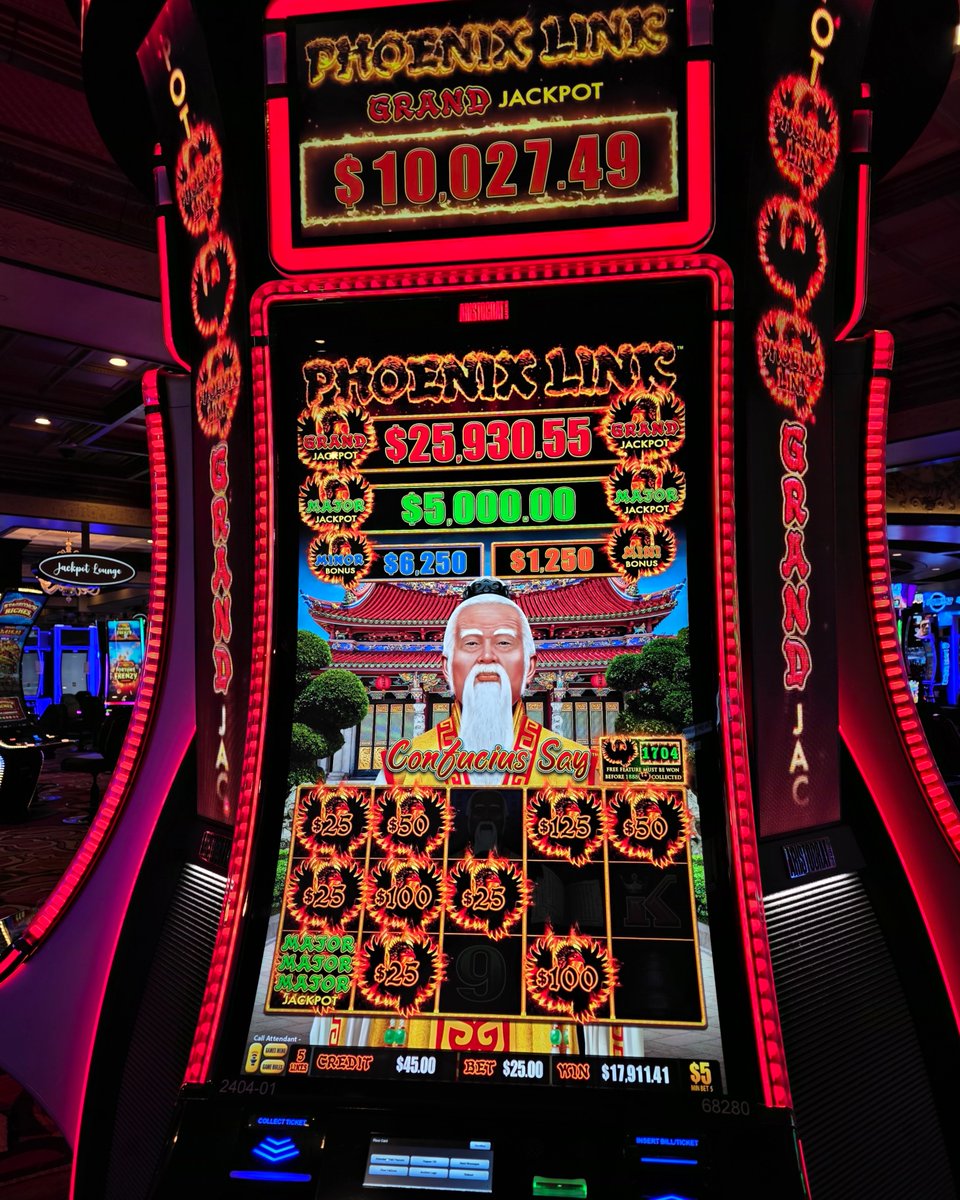 AmeristarKC's tweet photo. We've got another big winner! A lucky guest recently hit a $12k jackpot at Phoenix Link. Help us congratulate them in the comments below! 👏🔥 https://t.co/eA18IMt7p0