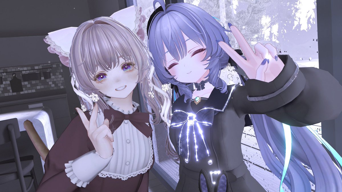 HyunChanVRC's tweet photo. 昨日は「夜明け前のテラリウム」ってワールドを謎解いてくれた心強いフレンドに連れて行ってもらいまし��
独りじゃ最初の部屋で終了してるのでとてもありがたい✨
感動は現場で味わってもらいたいので集合写真は伏せて、
ツインテ少女をどうぞ👧 https://t.co/Z9tqwLd1Ux