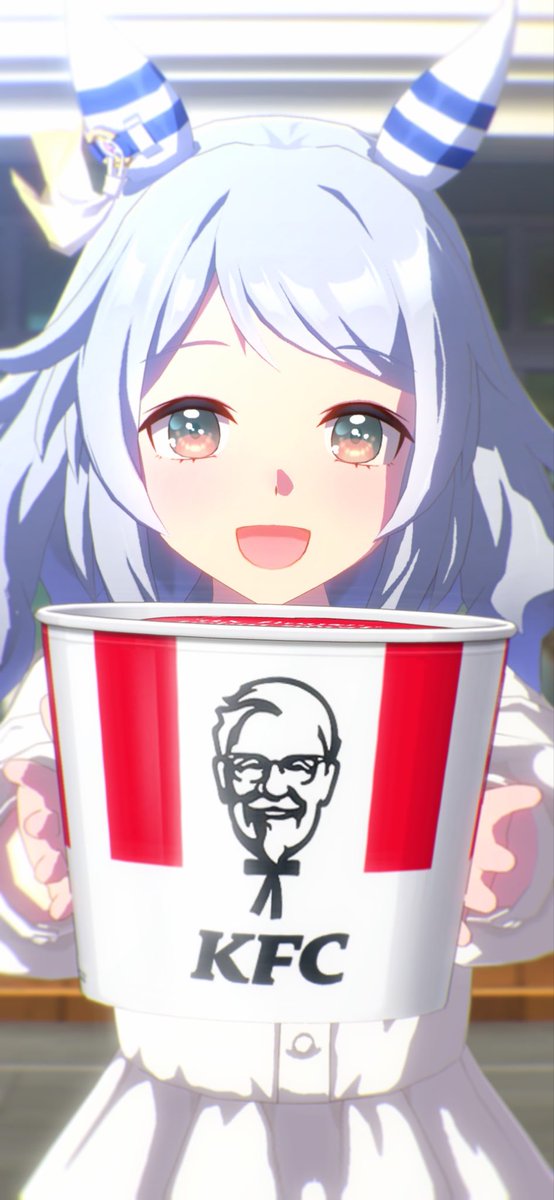 ウマ娘 マンハッタンカフェ KFC コラボカード サイン入り ネット通販