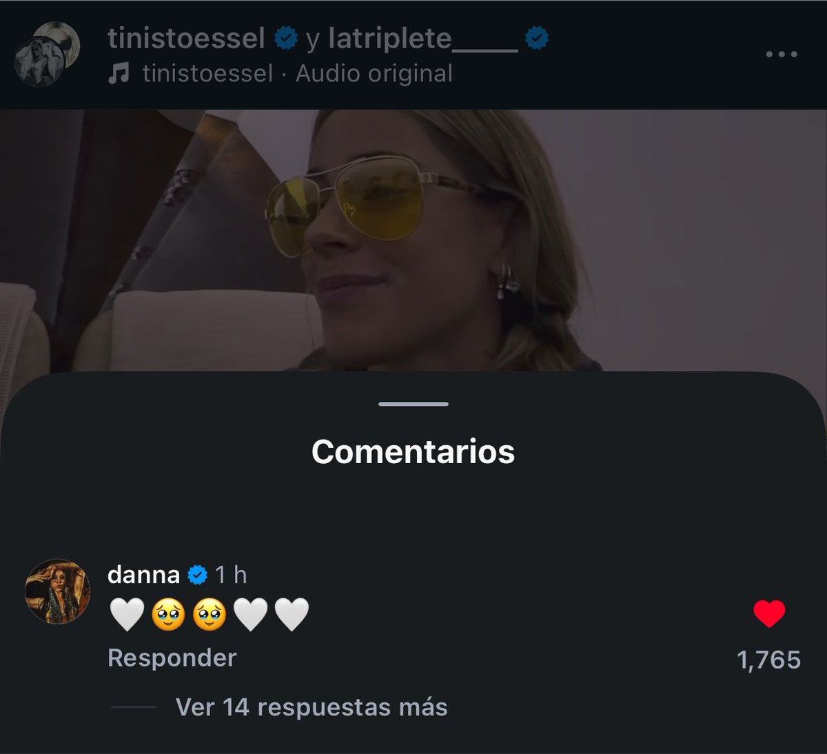 dannslali's tweet photo. danna comentandole a tini porq se casa😭 https://t.co/CDQffGF5YZ
