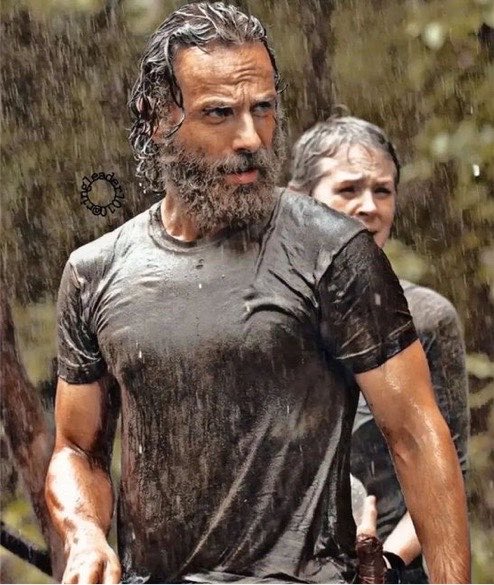 hichembkhh's tweet photo. Rick quand il était dans l’arc grosse barbe il était injouable wallah aucun personnage de série parle avec lui 😂😂 https://t.co/0bo7AHUW3k