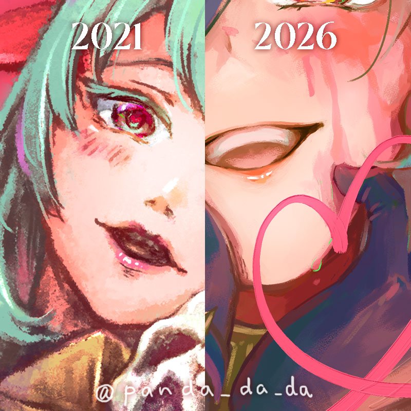 panda_da_da's tweet photo. フルカスのこういうところが好き！を形にしようとした5年前と今年の絵2枚を寄稿させていただきました
なにか伝わるものがあれば嬉しいです https://t.co/0EUWhd33pM