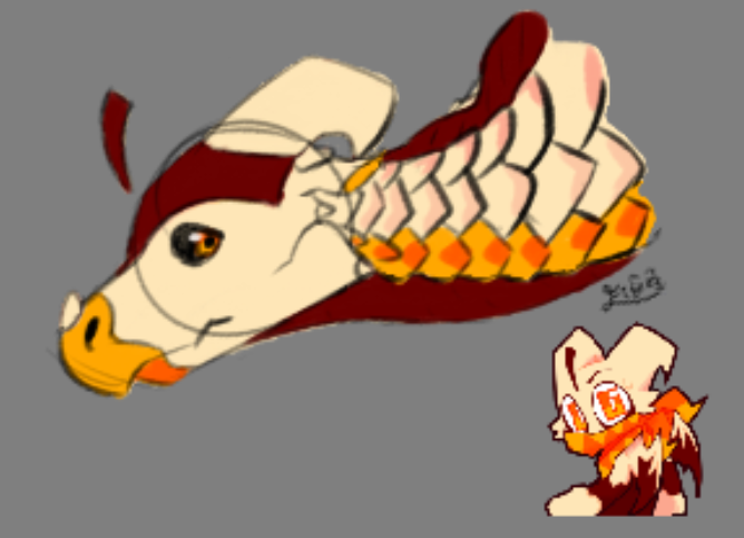 zSodaFizz's tweet photo. Accidentally made Copper chopped and bald don't come at me </3
#ToonsUniverse #Copper #WoF #WingsofFire #SandWing https://t.co/nTBBnJ5yTA
