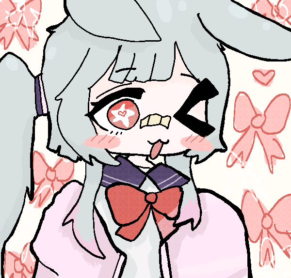 sadpocky_'s tweet photo. *wink~!* 🎀✨

🎨: @seashorefossil 🐚💕

#pockyllustry https://t.co/DcLvlSwmja