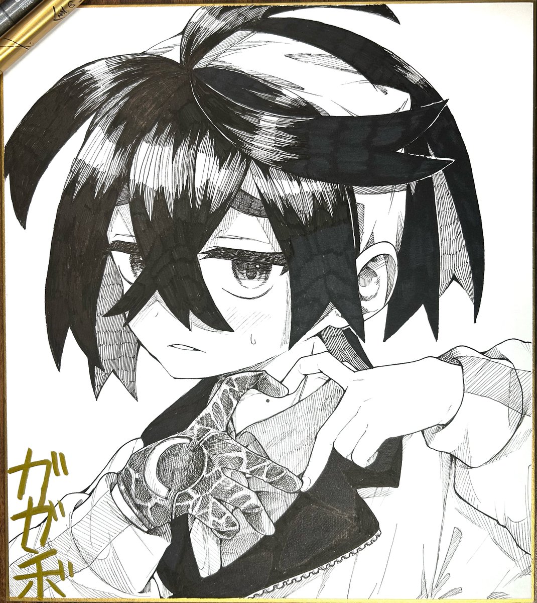 mangetsu010101's tweet photo. 描いた https://t.co/XVDft1GAZG