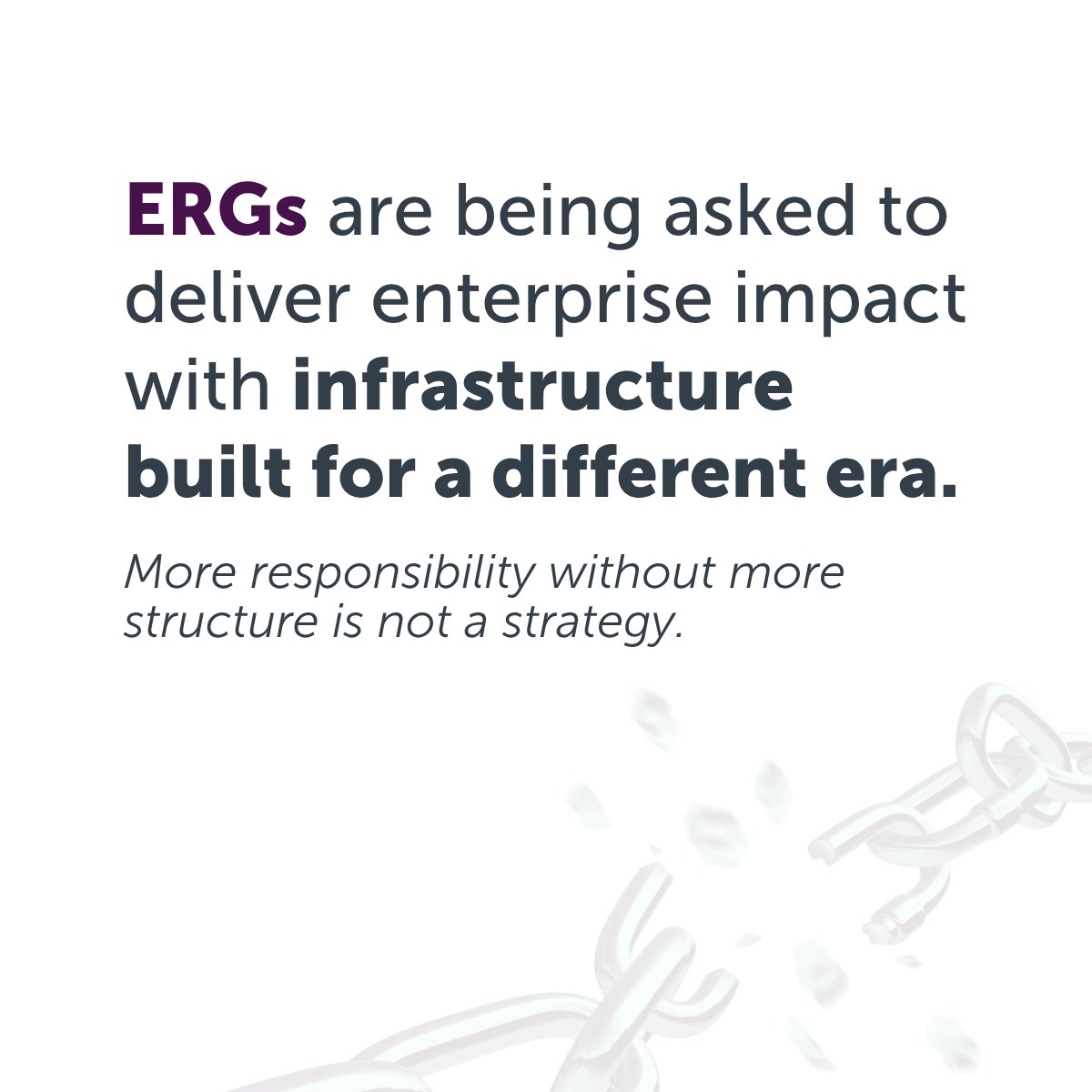 Seramount's tweet photo. #ERGs are being asked to do enterprise-level work with structures that weren’t designed for today’s expectations.

For #Talent leaders, that means rethinking how ERGs are structured and supported. Explore how to redesign the #ERG model at your org: https://t.co/yGAx4crjVa https://t.co/BxGBEb5M4k