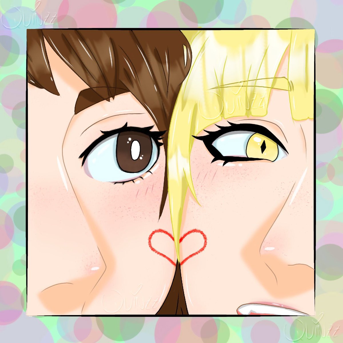 Quinzzie's tweet photo. brain said “draw this,” so I listened 🫡

here’s a little Togachako ♡ I just love my bb girlies so much… I miss them more than I’d like to admit 🥹💛🩷
some characters really do stay with you, huh?

#myheroacademia #togachako #myheroacademiafanart #drawing #togachakofanart https://t.co/13HHHbeFey