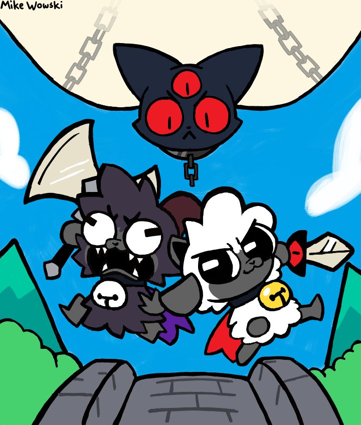 Mike_Wowski64's tweet photo. Happy 4th anniversary cult of the lamb 🐑 🎂🎊 #cultofthelamb https://t.co/plswTqtGmO