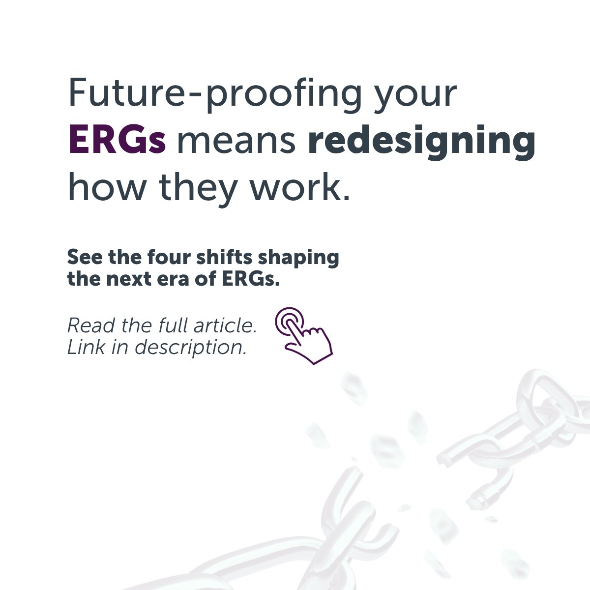 Seramount's tweet photo. #ERGs are being asked to do enterprise-level work with structures that weren’t designed for today’s expectations.

For #Talent leaders, that means rethinking how ERGs are structured and supported. Explore how to redesign the #ERG model at your org: https://t.co/yGAx4crjVa https://t.co/BxGBEb5M4k
