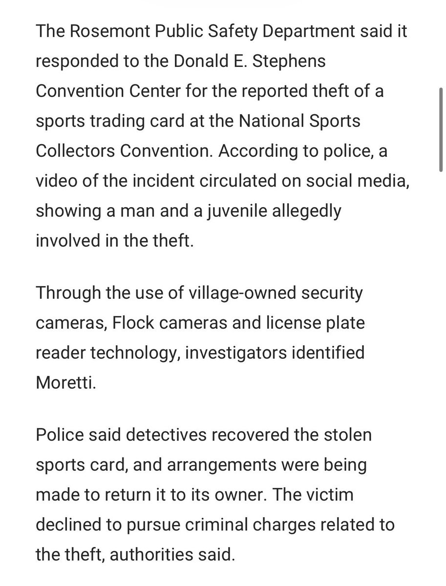 LememeJames's tweet photo. Father that stole a card with son was arrested https://t.co/mLNL5jXhLO