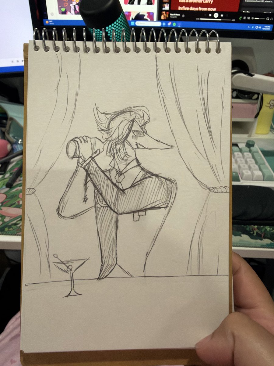srry2keepUw8ing's tweet photo. oh to accept a beverage from swatch… maybe even watch him in yearning from the end of the bar… #deltaruneㅤㅤㅤ https://t.co/Ney38ymhUK