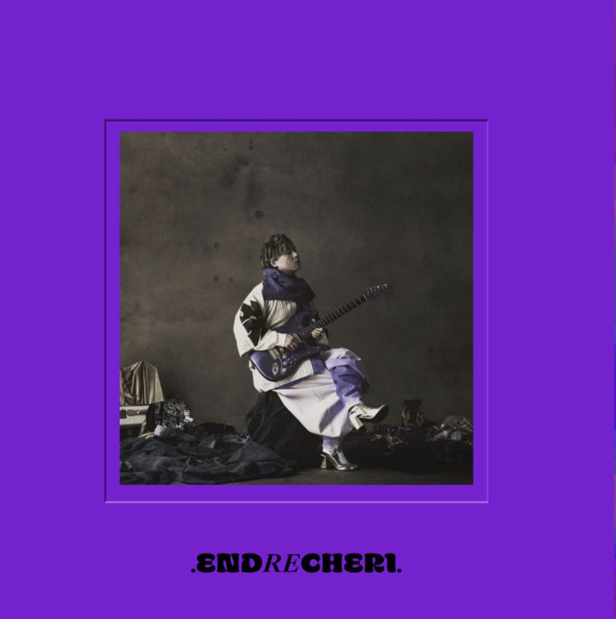 teoshi's tweet photo. .endrecheri.こと堂本剛さんの新譜「NEW CHAPTER PURPLE」にて、Creative Direction,Prop,Costume design,Stylingを担当させていただきました。
こだわりの4形態。すべて手に取ってみて欲しいです。

そして渋谷のHMVではツアー衣装、タワレコではアルバムの衣装（どちらも制作したもの）が展示中。 https://t.co/NNO6YemkPC