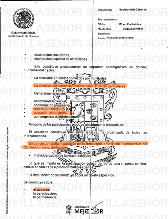 ivillasenor's tweet photo. 🚨 | RAMÍREZ BEDOLLA ACUSA DE CRIMEN ORGANIZADO A QUIENES PROTESTARON POR EL ASESINATO DE CARLOS MANZO

El gobierno de Michoacán, encabezado por @ARBedolla, calificó como parte de una "empresa criminal" a quienes se manifestaron el 3 de noviembre de 2025 tras el asesinato del presidente municipal de Uruapan, Carlos Manzo.

Pero el tema no termina ahí, ya que el propio gobierno ha determinado que UNA SOLA PERSONA debe pagar por los daños ocasionados durante la protesta y enfrentar hasta 12 años de prisión.

Se trata del joven Raúl Meza, quien, aunque obtuvo el cambio de medida cautelar para llevar su proceso en libertad, sigue siendo acusado de un delito totalmente desproporcionado: SABOTAJE.

Es decir, lo acusan de trastornar la operatividad del estado y, además, pretenden que ÉL SOLO pague más de 1.3 millones de pesos, sin importar si fue quien ocasionó los desperfectos.

Hay que recordar que Meza recuperó su libertad únicamente después de la presión mediática y en redes sociales. Todo esto luego de que se demostrara con videos, que yo mismo publiqué, que el joven FUE TORTURADO durante su detención.

La defensa de Raúl también hizo un llamado al Poder Judicial de la Federación para actuar con independencia e imparcialidad ante lo que considera un claro exceso del poder punitivo del estado con fines de represión.

La audiencia se llevará a cabo el próximo 3 de septiembre de 2026 y es importante dar seguimiento puntual al caso, pues podría marcar un oscuro precedente en la historia de este país.