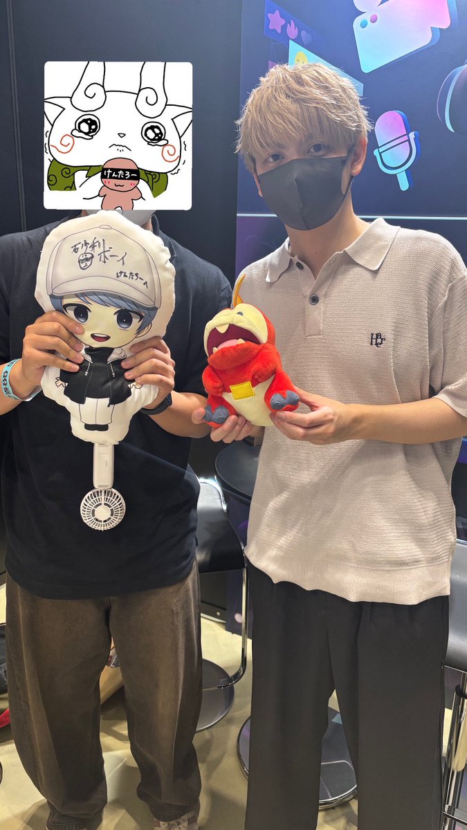 ken_07046's tweet photo. GG祭楽しすぎたー‼️
ポケモンチャンピオンズも盛り上がりすぎたし、オタマトーンも最高だった！😆
交流会で、いつも愛してるありがとう！って最初に言ってくれてほんと嬉しすぎました！！😍
話してくださった砂利民のみなさん、ありがとうございました！！😊
また来年もあるといいなー
#GG祭2026 https://t.co/GBM7ii8lUJ