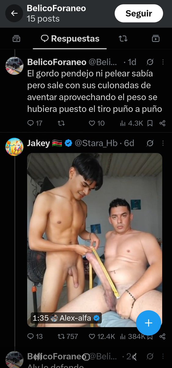 RandomG2327's tweet photo. @BelicoForak7 @tufdaxx Jajajajajajajajajajajajajajaa lo que comentas mi compa el alucin Puños de Acero y andas Viendo esos Videos ....M ar icon de M irda jajajajajajajajajajajaja https://t.co/ZI1N6ul39T